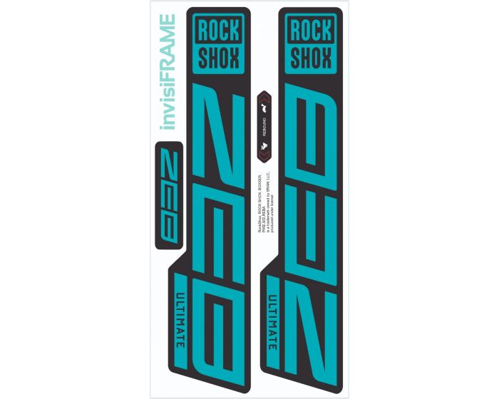 Rock Shox ZEB Ultimate 2023 Decals