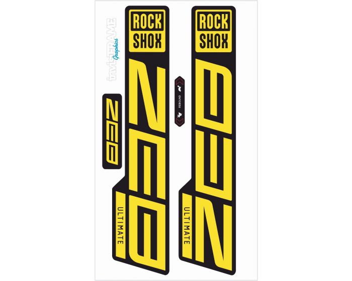 Rock Shox ZEB Ultimate 2021 Decals